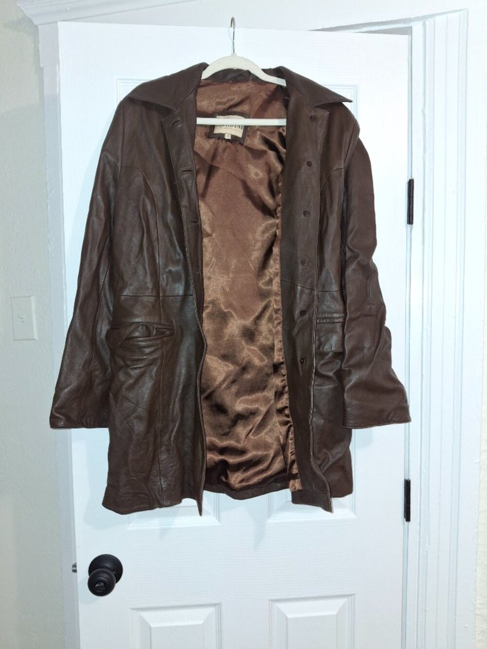 Vintage Brown Mardini Leather Jacket